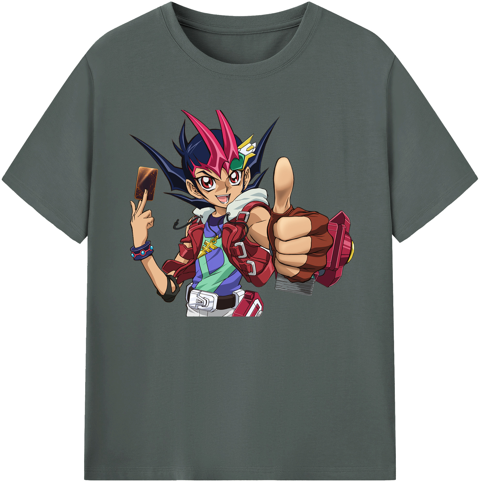 （画像用） 遊☆戯☆王 Yu-Gi-Oh! 綿100％ メンズ半袖Tシャツ｜肌触りやわらか＆通気性